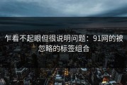 乍看不起眼但很说明问题：91网的被忽略的标签组合