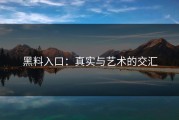 黑料入口：真实与艺术的交汇